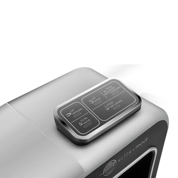 Karaca Hatır Plus 5 in 1 Konuşan Közde ve Sütlü Türk Kahvesi ve Filtre Kahve Makinesi Cool Gray - 3