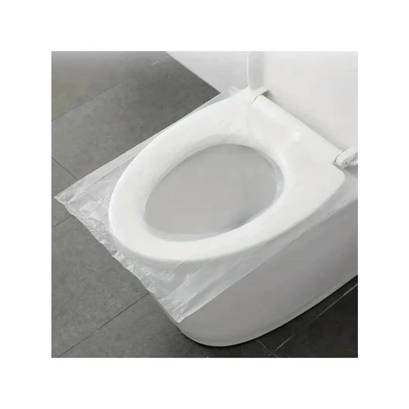 Hijyenik Tek Kullanımlık Klozet Kapağı Poşeti 50 Adet - 2