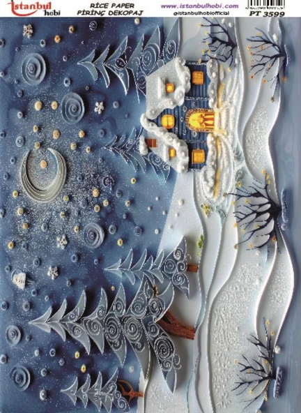 İSTANBUL HOBİ PİRİNÇ DEKOPAJ PT 3599 ürün görseli