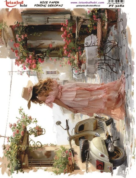 İSTANBUL HOBİ PİRİNÇ DEKOPAJ PT 3282 ürün görseli