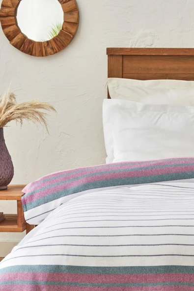 Karaca Home Luis Çift Kişilik Peştamal Pike Fuşya - Resim 5