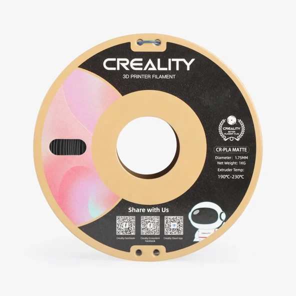 Creality Cr-Pla Mat Avokado Yeşili 1.75mm Pla 3D Baskı Filamenti 1Kg - Resim 2