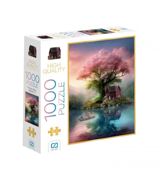 Pembe Ağaç Puzzle 1000 Parça