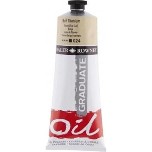 Daler Rowney Graduate Yağlı Boya 200ML 024 Buff Titanium ürün görseli