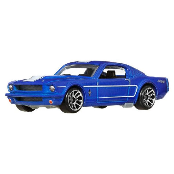 Hot Wheels Silver Series 65 Ford Mustang 2+2 Fastback GRT01 JBY49 - Resim 2