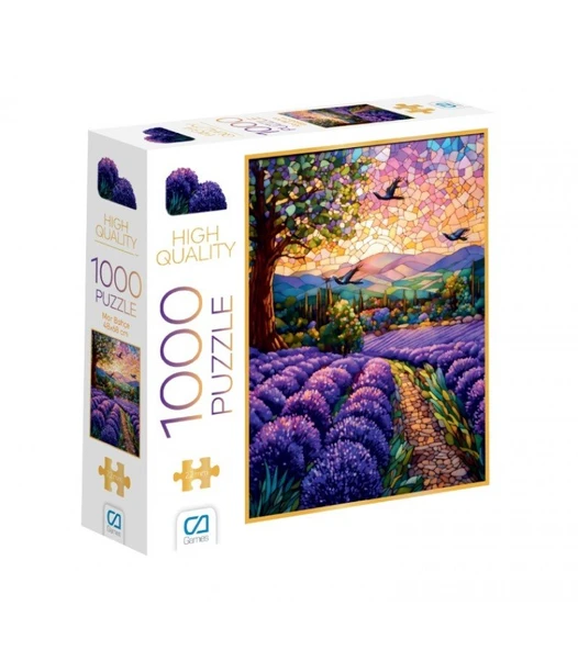 Mor Bahçe Puzzle 1000 Parça