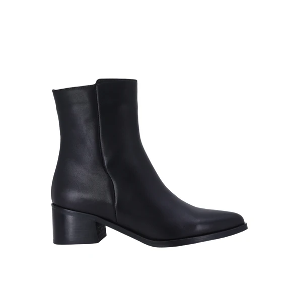 Disparita 26602 Hakiki Deri Kadın Topuklu Bot ürün görseli