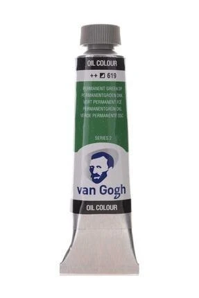 Van Gogh 40ml Yağlı Boya 619 Permanent Green Deep ürün görseli