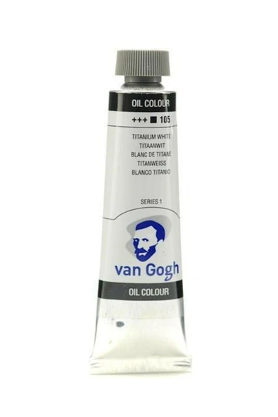 Talens Van Gogh Yağlı Boya 40 Ml. 105 Titanium White ürün görseli