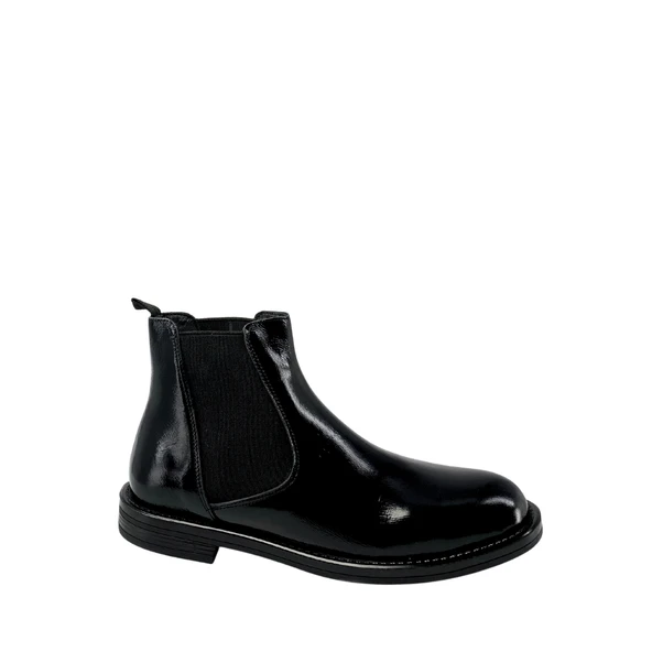 Albini 26103751 Hakiki Rugan Deri Kadın Bot - Resim 2