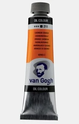 Van Gogh Yağlı Boya 40 Ml Cadmium Orange 211 ürün görseli