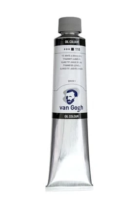 Talens Van Gogh Yağlı Boya 40 ml. 118 Titanium White (Linseed Oil) ürün görseli