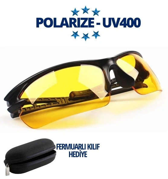TransForMacion Polarize UV400 Sarı Camlı Güneş Gözlüğü ürün görseli