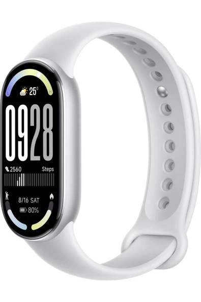 Smart Band 10 Silver Akıllı Bileklik (Xiaomi Türkiye Garantili)