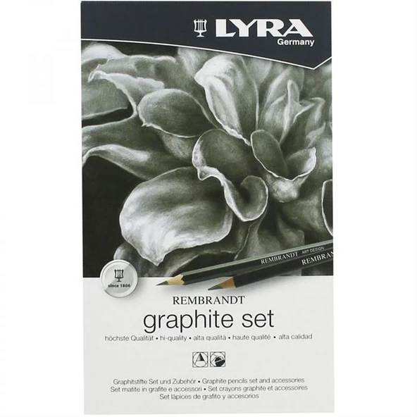 Lyra Rembrandt Graphite Dereceli Kalem Seti 11 Parça 9b-H ürün görseli