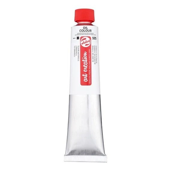 TALENS ART CREATİON 105 Yağlı Boya Tüp 200 ml Titanium White ürün görseli