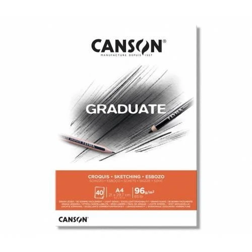 Canson SKETCH-ESKİZ 40 YAPRAK 21x29.7 96 g/m DEFTER ürün görseli