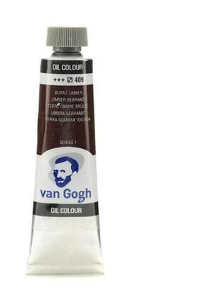 Talens Van Gogh 409 Boya 40 ml. Burnt Umber ürün görseli