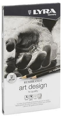 Lyra Rembrandt Dereceli Kurşun Resim Kalemi Seti Medium 12 Li Teneke Kutu ürün görseli