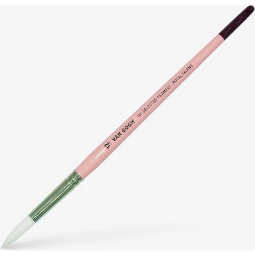 Van Gogh :151- 191-b Serisi Sentetik Beyaz Kıl Sulu Boya Fırçası Yuvarlak Uç No 12- ürün görseli