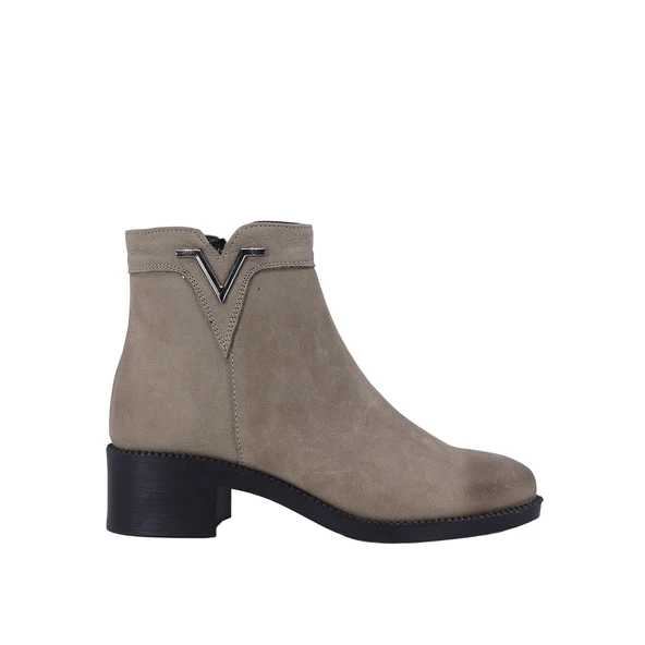 Natursoft 26240628 Hakiki Nubuk Deri Kadın Bot - Resim 5