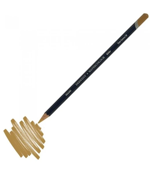Derwent Watercolour Pencil Suluboya Kalemi 58 Raw Sienna ürün görseli