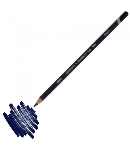 Derwent Watercolour Pencil Suluboya Kalemi 36 Indigo ürün görseli