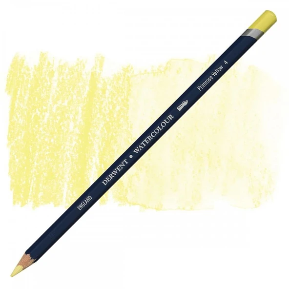 Derwent Watercolour Pencil Suluboya Kalemi 4 primrose yellow ürün görseli
