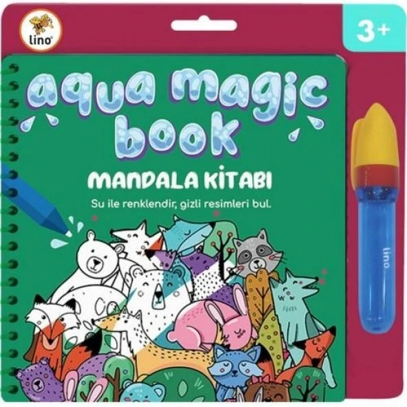 LİNO AQUA MAGİC BOOK MANDALA (SİHİRLİ BOYAMA KİTABI) ürün görseli