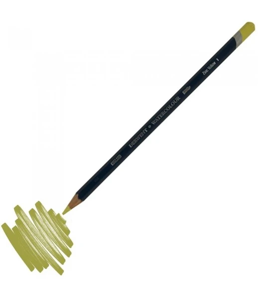 Derwent Watercolour Pencil Suluboya Kalemi 01 Zinc Yellow ürün görseli