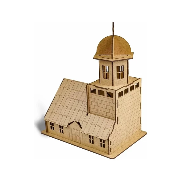 Südor Wood Ahşap Kendin Yap Maket Kız Kulesi 230 x 150 x 290 mm ürün görseli