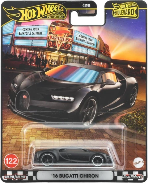 Hot Wheels Boulevard Premium Araçlar 16 BUGATTI CHIRON GJT68 - JBL30 - 4