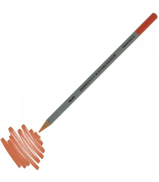 Derwent Watercolour Pencil Suluboya Kalemi 13 pale vermilion ürün görseli