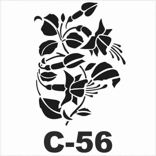 C-56 Artebella Stencil 15x20 Cm ürün görseli
