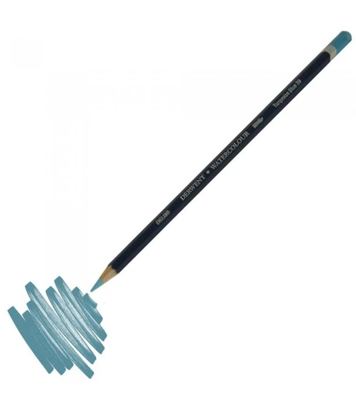Derwent Watercolour Pencil Suluboya Kalemi 39 Turquoise Blue ürün görseli