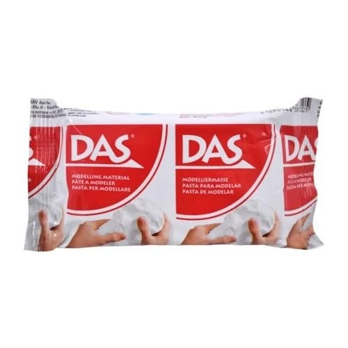 Das Kil Model Hamuru Hava ile Kuruyan Seramik Porselen Hamuru Doğal 250 gr Beyaz ürün görseli