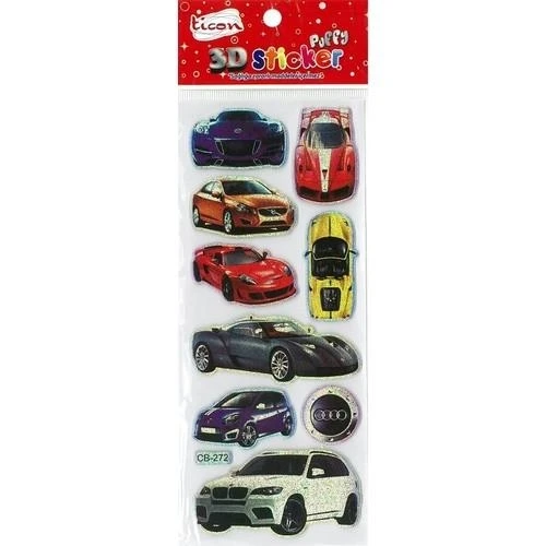 Ticon 3D Sticker Puffy 236172 (Kabartmalı) 3D-29 ürün görseli