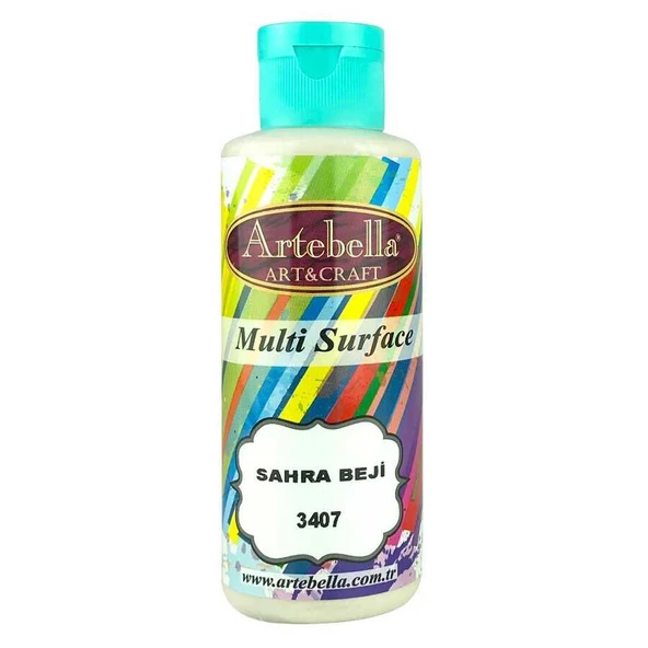 3407130 Artebella Multi Surface Boya 130cc Sahra Beji ürün görseli