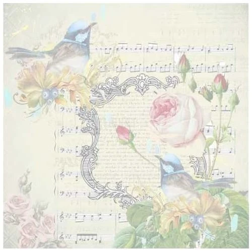 Artebella 6052k Mıxart Transfer koyu Zemin 25x25cm ürün görseli