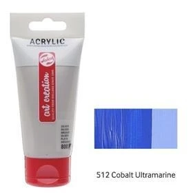 Talens Artcreation Akrilik Boya 75ml - N:512 Cobalt Ultramarine ürün görseli