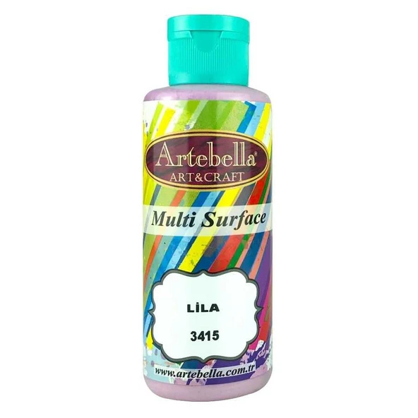3415130 Artebella Multı Surface Boya 130cc Lila ürün görseli