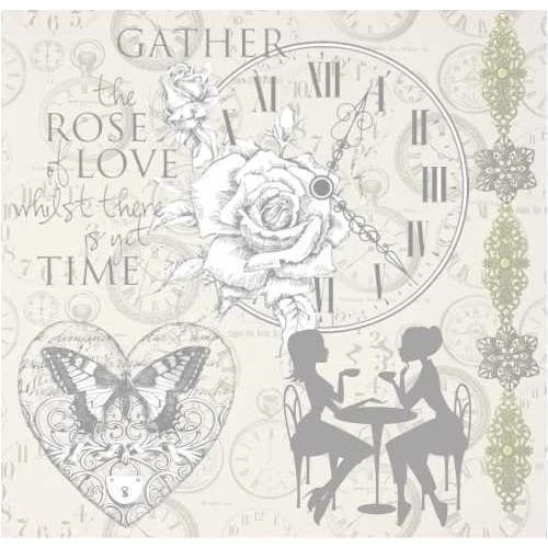 Artebella 6025k Mıxart Transfer koyu Zemin 25x25cm ürün görseli