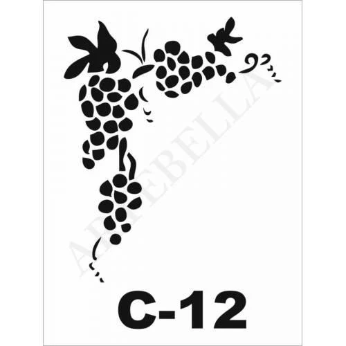 C-12 Artebella Stencil 15x20 Cm ürün görseli
