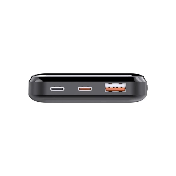 PowerBoost NIGHT 115B 10000mAh 22.5W LCD GizliLED Siyah Taşınabilir Şarj Cihazı Powerbank - 4