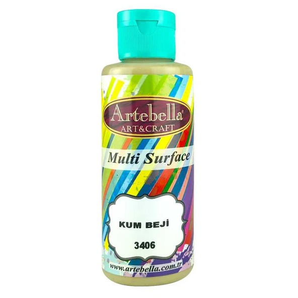 3406130 Artebella Multi Surface Boya 130cc kum Beji ürün görseli