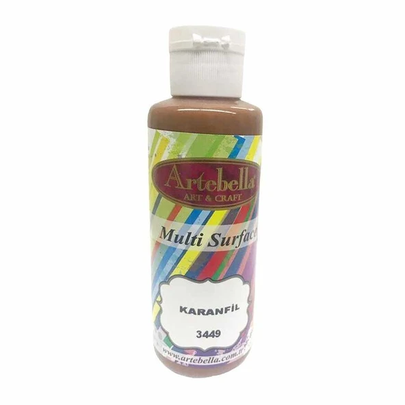 3449130 Artebella Multı Surface Boya 130cc Karanfil ürün görseli