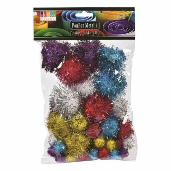 SÜDOR PON PON 25 MM MET 30 LU ürün görseli