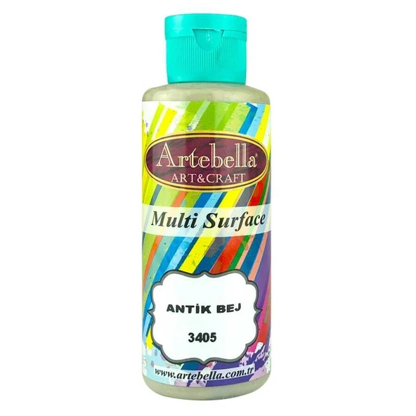 3405130 Artebella Multi Surface Boya 130cc Antik Bej ürün görseli