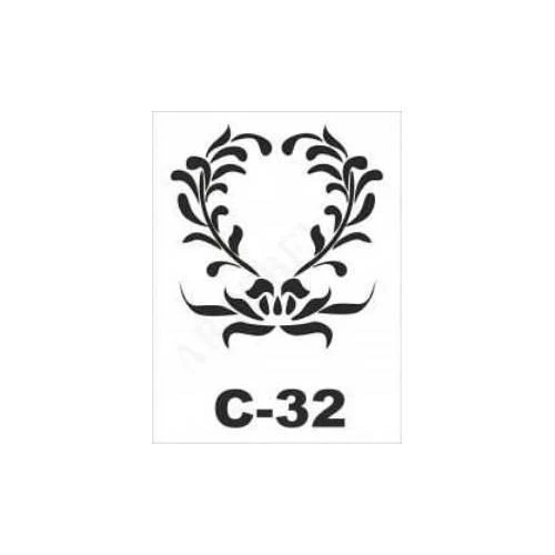C-32 Artebella Stencil 15x20 Cm ürün görseli