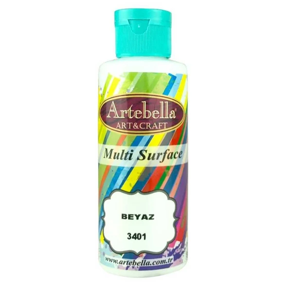 Artebella Multi Surface Boya 3401130 Beyaz 130cc ürün görseli